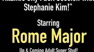 How Does Asian Slut Stephanie Kim Take Rome Major's Massive Cock Doggy Style?! 🍆🍑
