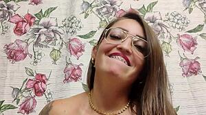 WHAT IF I TEASE HUBBY'S CORNO FETISH WITH FEET ON NEIGHBOR'S BLACK COCK AND DEEP BLOWJOB??