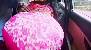 hey indian housewife cheating with boyfriend car fuck dirty telugu talk 😏🚗💦