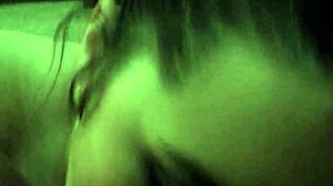 White babe slurps Indian cock hard then gulps his hot cum load 😍💦