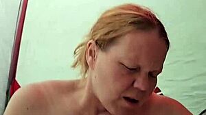 Hey preggo milf with those tender nipples rides cock so good