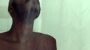 i'm getting all wet during this intense dorm workout