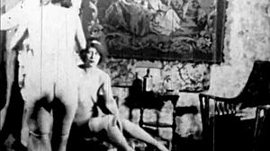 Victorian gentleman's secret erotic confessions reveal vintage bisexual threesome