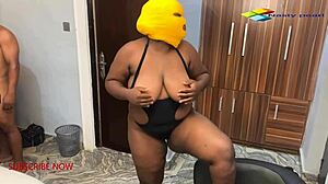 Chubby Latina Stepmom Bent Over Doggystyle Takes Big Black Cock Missionary Squirting