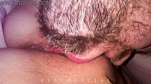 Stepdad's Tongue Probes Deep In Holes While I Try Staying Sexy