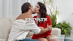 I'm Valentina Nappi the Seductive Woman in Red