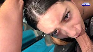 Risky Facefuck in Fitting Room: 24yo Beauty Deepthroats Monster Cock, Eye Rolls, Oral Creampie