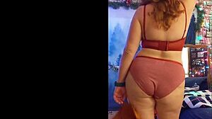 Hotwife Steffi Velma's Dirty Redhead Pussy Dance in Costume