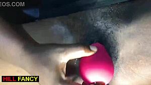Curvy blonde roommates toy hairy pussies together
