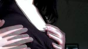 fishnet milf secretary bent over bed doggystyle assfucked deepthroat gaping