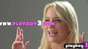Kenna James' Massive Fake Tits Explode in Post-Interview Masturbation Frenzy