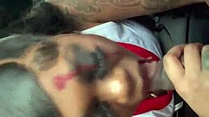 Cheerleader Sextapes with Big Black Cocks Creampie and Facial Cumshots