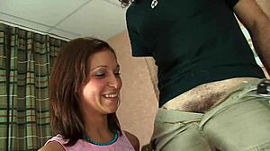 Cute Stepdaughter Begs Daddy For Dirty Taboo Fuck And Titty Ride