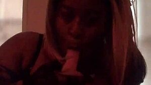 bbw gizelle lane spreads her big clit and fat pussy wide for nasty dildo sucking play