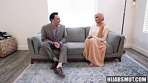 Muslim Girl Deepthroats American Cock Doggystyle Hardcore