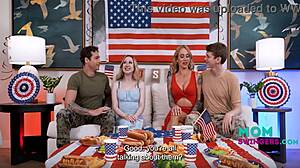 holiday bbq turns taboo as milf moms swap sons in wild party