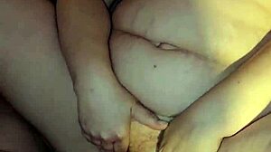 Hot Preggo Milf's Hard Nipples Bounce During Intense Creampie Pounding