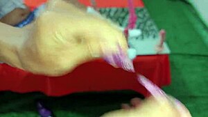 Dirty Latina flashes big cock in sexology casting class?!