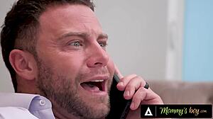 naughty mommy begs stepson fuck her pussy deep cowgirl doggy creampie cumshot inside