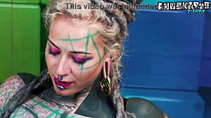 Inexperienced Tattooed Hippie Babe Overwhelmed By Emotional First Anal From Kinky Alt Pornstar