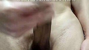 Transex Sabrina Fernandes Flaunts Her Thick Shemale Cock Fully Nude And Ready