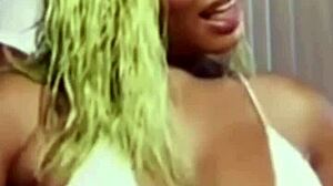 Yo Nicki Minaj's ebony tits and big ass up close in this hot celebrity compilation closeup