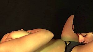 amateur couple films daddy licking oiled latina curvy pussy fingering controlling orgasms