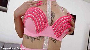CANDY SCOTT wrecked by 6on1 BALLS DEEP ANAL DAP