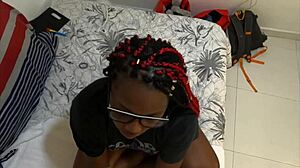 i woke up so damn horny today n sucked my neighbors stepson huge cock deep in his bedroom till he busted... mastermeat1