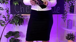 nylon club minimi diamante struts pantyhose heels sexy teacher vibes 🔥👠