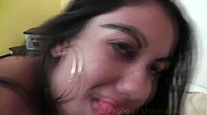 brunette neighbor sneaks off to motel hookup