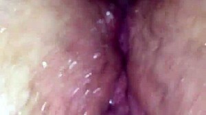 Watch amateur homemade pussy gush squirt after intense orgasm