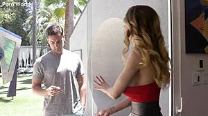 Real Estate Agent McKenzie Lee Takes Brutal Anal Pounding Bent Over from Client