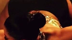 Yo Nicki Minaj's ebony tits and big ass up close in this hot celebrity compilation closeup