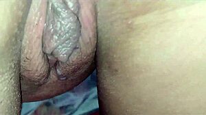 mature housewife bounces juicy pussy on cock till creampie floods her