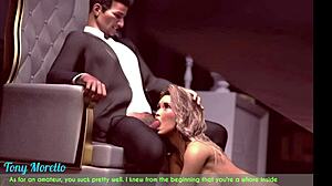 Wife and Stepmom Tag-Team Fuck City's Naughty Slut Whore Hard