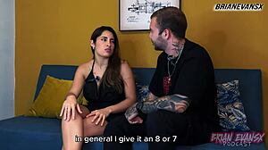 Busty Latina Paula Rojas' Big Nipples And Juicy Ass Bounce In Rough Cowgirl Interview Sex!