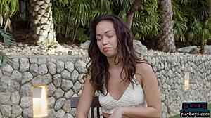 i regret watching petite filipina kit rysha's tiny tits get ruined forever