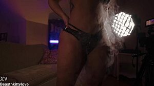 Hey 😍 la bella diabla joins the kickback x for wild wet delights and ripped clothes fun!!