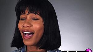 ebony milf jenna foxx with perfect big tits dives into her passionate solo masturbation session