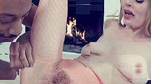 Curious Asian Cutie Lulu Chu Teases First Gloryhole With Massive Black Cock