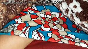 stepsister leg massage sparks secret blanket masturbation