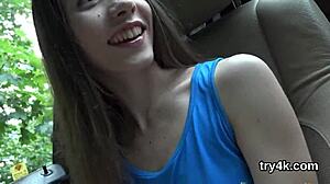 Kissable Cutie Drills Slim Pussy After Sucking Cock Hardcore In POV Oral Action