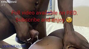 Homealone Muscular Guy Pounds Girlfriend Big Ass Doggystyle Threesome Full Movie