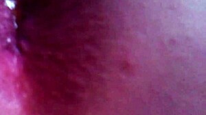Hidden camera catches portuguese milf's dirty anal assfucking