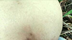 indian wife bends for father-in-law's anal in sugarcane field with hindi audio