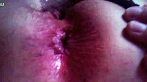 Hidden camera catches portuguese milf's dirty anal assfucking