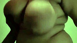 Chubby stepmom bounces huge tits on my throbbing bbc cowgirl