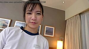 ガチレベチ美 Teen Grabs Old Man's Cock Raw Cowgirl Ride Creampie