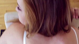 blindfolded teen redhead pov takes old man's hard fuck what a thrill